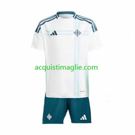 Divisa di Calcio Irlanda Del Nord Bambino Trasferta 2024